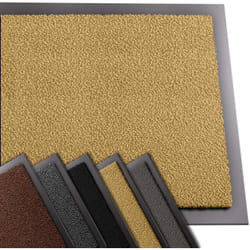 Tapis de porte paillasson d'entrée - antidérapant antipoussière imperméable lavable - 40x60cm Beige - Vounot