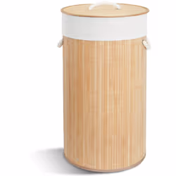 Notre panier à linge en bambou offre une capacité généreuse de 58L tout en conservant un encombrement minimal de seulement 35 ...