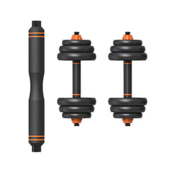 Kit haltère Xiaomi Fed 25 kg - Noir/Orange - Haltérophilie - Musculation - Modulable