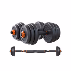 Kit haltère - Xiaomi - Fed - 35 kg - Noir/orange - Modulable et compatible Move It