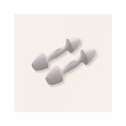 Ksix ORMANG2LB, Haltère au poids fixe, Gris, Fer, Polyéthylène (PE), 900 g, 5,1 cm, 19,5 cm