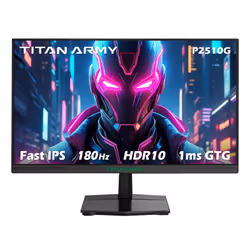 TITAN ARMY P2510G, 62,2 cm (24.5"), 1920 x 1080 pixels, Full HD, LED, 1 ms, Noir