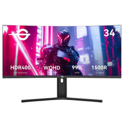 Écran Gaming TITAN ARMY C34A1R - 34 Pouces Incurvé 1500R 21:9 VA WQHD 165 Hz - 3440 x 1440 1 ms MPRT HDR400 - FreeSync & G-Sync