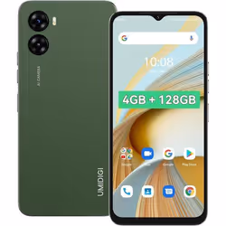 Smartphone UMIDIGI G3 Plus Vert 128Go1To Extensible Octa-Core 16MP8MP 6.52 HD 4G Dual SIM Face IDFingerprint GPSOTG 2 Ans Ga