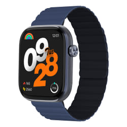 IMIKI IMI-ST2-BLU-BLK smartwatche et montre de sport 4,98 cm (1.96") IPS 41 mm Numérique 240 x 296 pixels Écran tactile Bleu