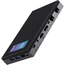 MeLE QuieterDL Mini PC sans Ventilateur 2.5Gb Dual LAN Alder Lake N100jusquà 3.4GHz 16GB DDR4 512GB ROM Bureau Micro PC Ordinate