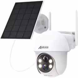 Description générale La caméra de surveillance ANRAN PTZ avec panneau solaire est une solution de sécurité avancée, conçue po ...