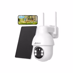ANRAN Caméra de Surveillance Solaire Sans Fil 8MP – Sécurité Intelligente pour Votre Maison 8MP Camera solaire sans fil,l ,ca ...