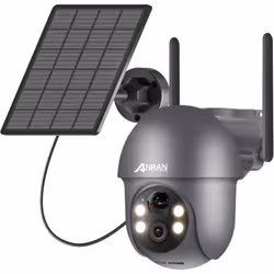 Description générale La caméra de surveillance ANRAN 2K WiFi Solaire est entièrement sans fil, alimentée par des batteries et ...