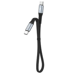 DUDAO L10C USB-C to 23cm. - Digital/Daten câble USB 0,23 m USB C Noir, Gris