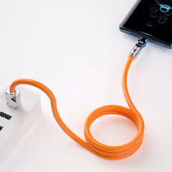 DUDAO L24CL 120W USB-C - Lightning Cable 1 m Orange