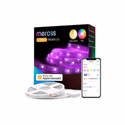 ⭐,RGB RUBAN À LED 5M MULTICOLOR DIMMABLE: La bande lumineuse à LED supporte la température de couleur (2700K blanc chaud et 6 ...