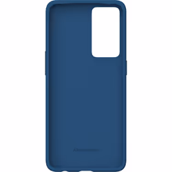 Coque Reno 8 Lite Silicone Bleu