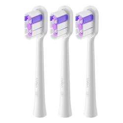 Laifen 30102-000020 tête de brosses 3 pièce(s) Transparent, Violet, Blanc