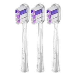 Laifen 30102-000026 tête de brosses 3 pièce(s) Transparent, Violet, Blanc