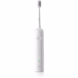 Laifen Wave, Adulte, Brosse à dents rotative oscillante, Blanc, 66000 mouvements par minute, Blanc, Ovale