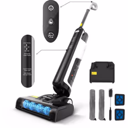 Redkey W12 SE Aspirateur Laveur 5500 Pa ,3en1 Aspirateur Nettoyeur Sans Fil Sec et Humide Multifonction 3 en 1 W12 SE Aspirat ...