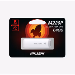 Hiksemi HS-USB-M220P(STD)/64G/NEWSEMI lecteur USB flash 64 Go USB Type-A 3.2 Gen 1 (3.1 Gen 1) Blanc