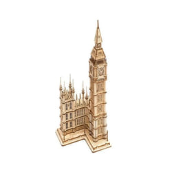 DAM Big Ben. Modèle 3D réaliste avec beaucoup de détails, 220 pièces. Beige