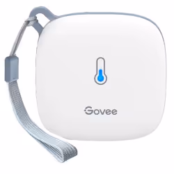 Govee H5179, Humidité, Temperature, Sans fil, Bluetooth, Blanc, Batterie, 83 mm