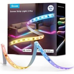 Bande LED - Govee - H61F53D1 - 5m - RGBICWW - Télécommande - Intérieur