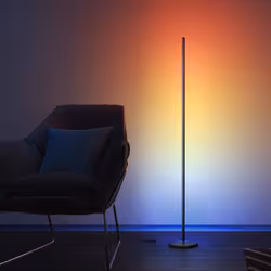 Govee LED Floor Lamp Éclairage de plancher intelligent Wi-Fi/Bluetooth Noir