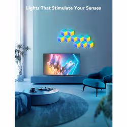 Govee Glide Hexa Pro Éclairage mural intelligent Wi-Fi/Bluetooth 72 W - Vue supplémentaire 2