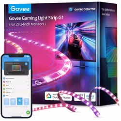 Govee Bande de jeu de Light G1 Améliorez votre de expérience de jeu avec la de bande de Gaming G1 lights de Govee. Ces lampes ...