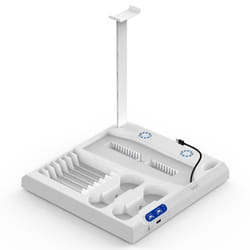 Support de Charge Tout-en-un pour PS5 / PS5 Slim avec Ventilateur Ipega Blanc