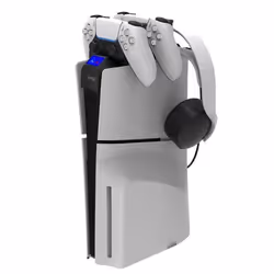 Station de Charge Double - IPEGA - PG-P5S016 - Support Casque - LED Indicateur - PS5 Slim