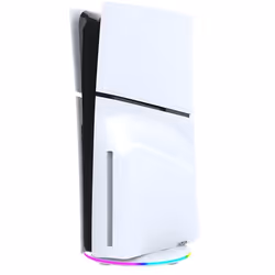 Support de Charge Vertical - IPEGA - PG-P5S025S - Rétroéclairage RVB - Compatible PS5 Slim/Pro - Blanc
