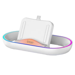 Station de Charge pour PlayStation Portal Remote Player avec RGB Ipega Blanc