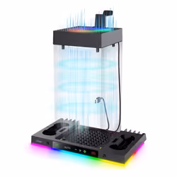 Station de Charge Multifonction - iPega - Xbox - Refroidissement - Support Casque - RGB Personnalisable