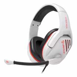 UNYKAch Nova GPRO 2.1 White, Avec fil, Jouer, 20 - 20000 Hz, 280 g, Casque, Blanc