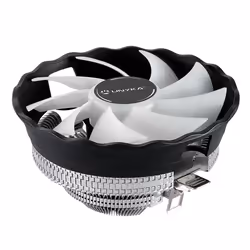 UNYKAch UK532023 système de refroidissement d’ordinateur Processeur Refroidisseur d'air 12 cm Noir, Gris, Transparent 1 pièce(s)
