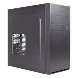UNYKAch AERO C11, Micro Tower, PC, Noir, micro ATX, ABS, Métal, SGCC, maison/bureau
