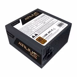 UNYKAch ATX Atilius 2.0 Black 650W 80+ Bronze unité d'alimentation d'énergie 20+4 pin ATX Noir - Vue supplémentaire 2