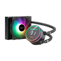 UNYKAch AquaStorm 120 Processeur Refroidisseur de liquide tout-en-un 12 cm Noir 1 pièce(s)