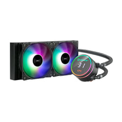 UNYKAch AquaStorm 240 Processeur Refroidisseur de liquide tout-en-un 12 cm Noir 1 pièce(s)