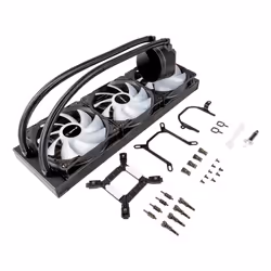UNYKAch AquaStorm 360 Processeur Refroidisseur de liquide tout-en-un 12 cm Noir 1 pièce(s)
