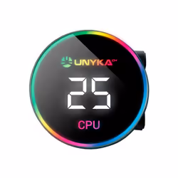 UNYKAch AquaStorm 360 Processeur Refroidisseur de liquide tout-en-un 12 cm Noir 1 pièce(s) - Vue supplémentaire 5