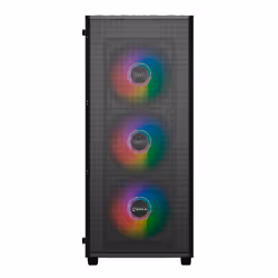 UNYKAch Gaming Mir 100, Bureau, PC, Noir, Transparent, ATX, ITX, micro ATX, ABS, Mesh, Métal, SPCC, Jouer