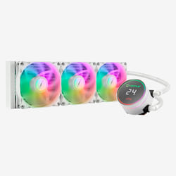 UNYKAch AquaStorm White 360 Processeur Kit de refroidissement du liquide 12 cm Blanc 1 pièce(s)