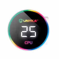 UNYKAch AquaStorm White 360 Processeur Kit de refroidissement du liquide 12 cm Blanc 1 pièce(s)