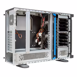 UNYKAch WS-SR630 Boîtier serveur Rack Noir, Argent - Vue supplémentaire 8