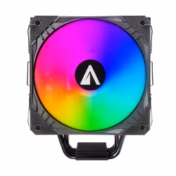 ABYSM Aire Snow IV ARGB Processeur Refroidisseur d'air 12 cm Noir 1 pièce(s) - Vue supplémentaire 3