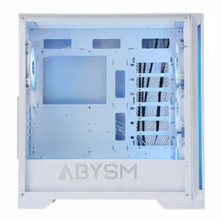 ABYSM Danube Mura BX300 White ARGB Tower Blanc