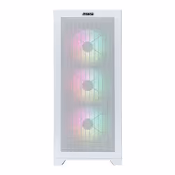 ABYSM Danube Mura BX300 White ARGB Tower Blanc