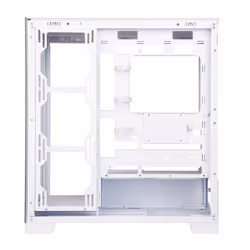 ABYSM Danube Sava H500 White Bureau Transparent, Blanc - Vue supplémentaire 9
