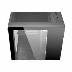 ABYSM Danube SAVA 285 BX203 Bureau Noir, Transparent - Vue supplémentaire 4